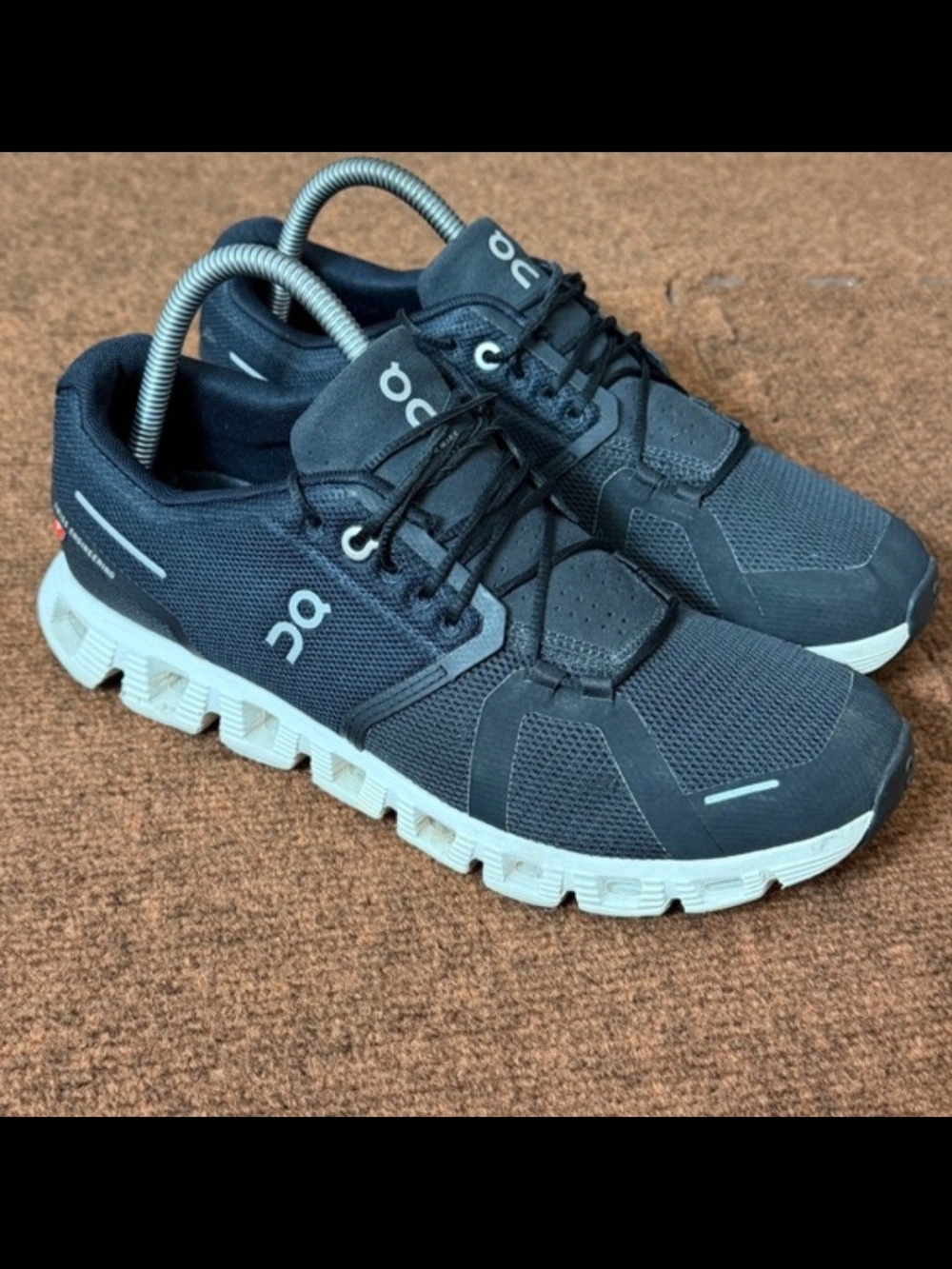 On Running Men's Cloudswift Navy and White Athletic Sneakers